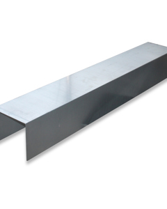 Covering plate 1.5m galv K150